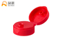Pompa rotonda del cappuccio di plastica rosso per dimensioni SR204A dei tappi di bottiglia dello sciampo le varie
