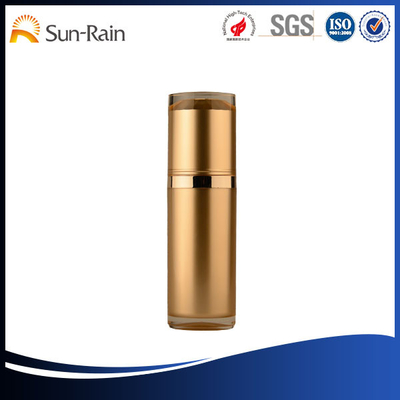 Bottiglia senz'aria acrilica di lusso della pompa per i cosmetici CON forma su misura di dimensione