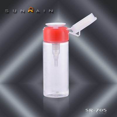 Bottiglia 100ml 150ml, erogatore dell'erogatore della pompa del dispositivo di rimozione dello smalto dell'acetone dello smalto