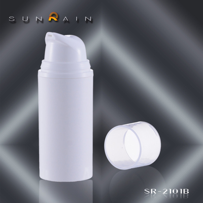 Cosmetico che imballa la bottiglia senz'aria della pompa con il cappuccio di plastica, SR - 2101B