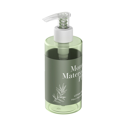2CC riciclabile 28/410 Eco-friendly All Plastic Mono Material Lotion Pump per bottiglie per la cura personale