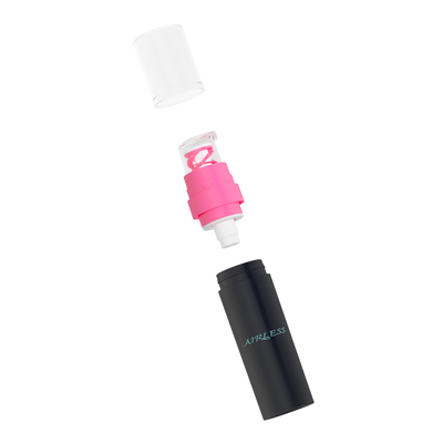 Mono Plastic Container per campioni personalizzato Mantello da viaggio Imballaggio 5ml 8ml 10ml Mini Bottle di pompa senza aria