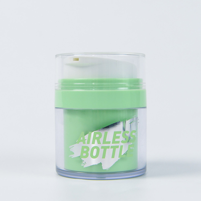 Bottiglia PET vuota Bottiglia pompa senza aria per materiale PP personalizzato Contenitore di crema per il corpo ricaricabile