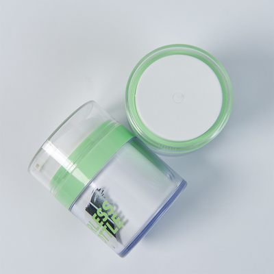 Bottiglia PET vuota Bottiglia pompa senza aria per materiale PP personalizzato Contenitore di crema per il corpo ricaricabile