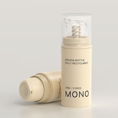 Lozione senza aria Cosmetica per la cura della pelle Imballaggio Pompa Bottiglia Personalizzata 15ml 30ml 50ml Cosmetica Mini