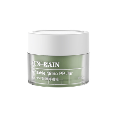Plastico PP Crema Cosmetica Bottine Vaso Contenitori 50ml 100ml 150ml 200ml